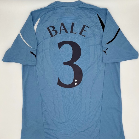 Bale #3 Tottenham 2010/2011 Away ORIGINAL Puma Soccer Jersey (M) - Picture 1 of 9